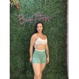 Conjunto de Top de Alça e Short  bruna